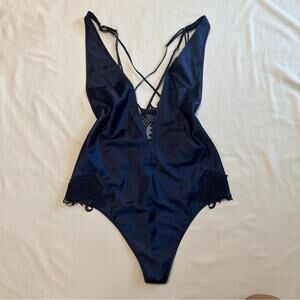 Victoria Secret Navy Blue Bodysuit